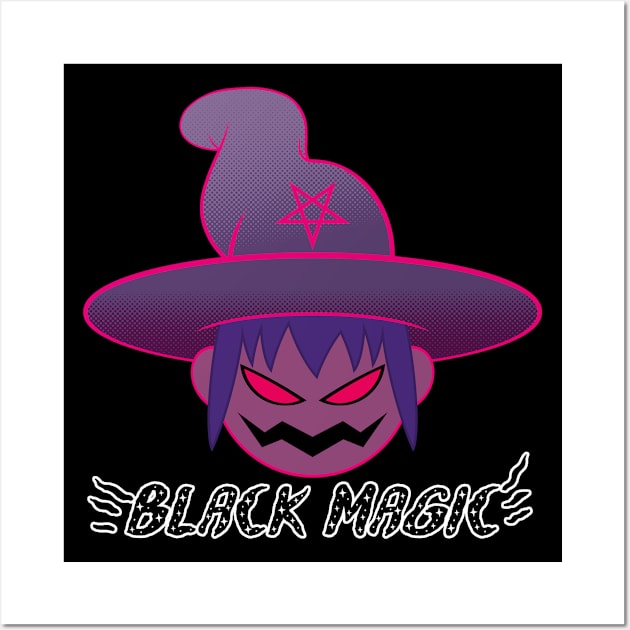 Evil Clancy Black Magic Wall Art by Creative Style